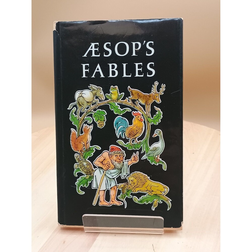 Aesop's Fables Hallmark 1971 Vintage Hardcover DJ Illustrated by Fritz Kredel